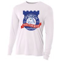 Ipswich Town Fan Tractor Boy Suffolk Punch Badge Cooling Performance Long Sleeve Crew