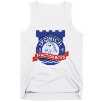 Ipswich Town Fan Tractor Boy Suffolk Punch Badge Tank Top