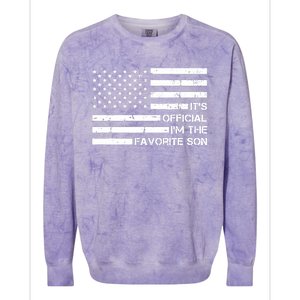 IM The Favorite Son Colorblast Crewneck Sweatshirt