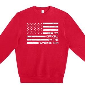 IM The Favorite Son Premium Crewneck Sweatshirt