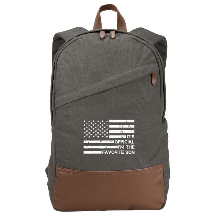 IM The Favorite Son Cotton Canvas Backpack