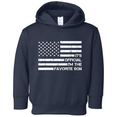 IM The Favorite Son Toddler Hoodie