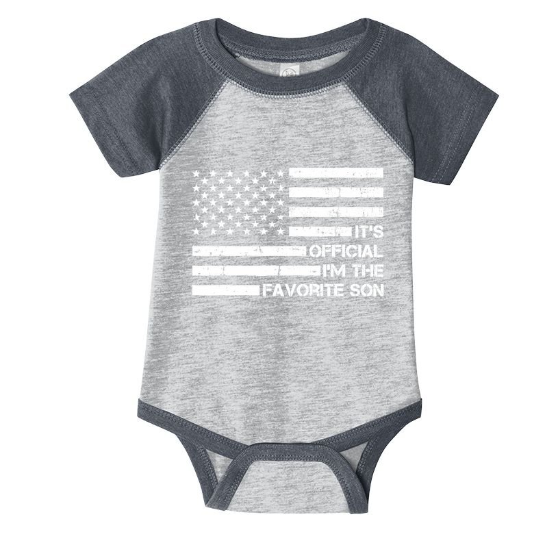 IM The Favorite Son Infant Baby Jersey Bodysuit