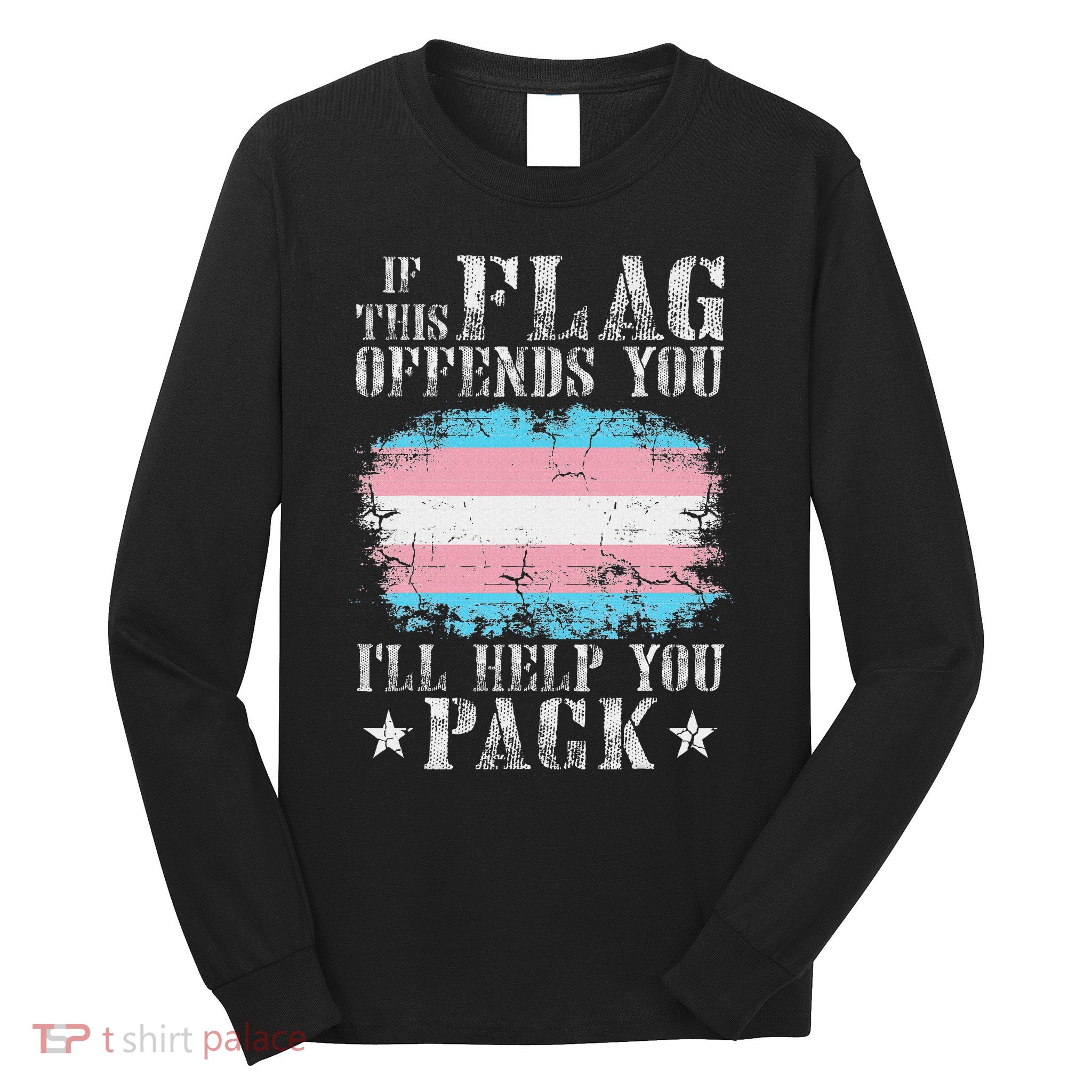 If This Flag Offends You Rainbow Pride Long Sleeve Shirt