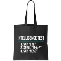 Intelligence Test Funny Message Bag