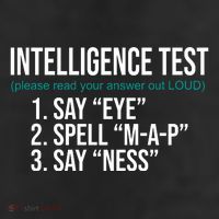 Intelligence Test Funny Message 25L Jumbo Tote
