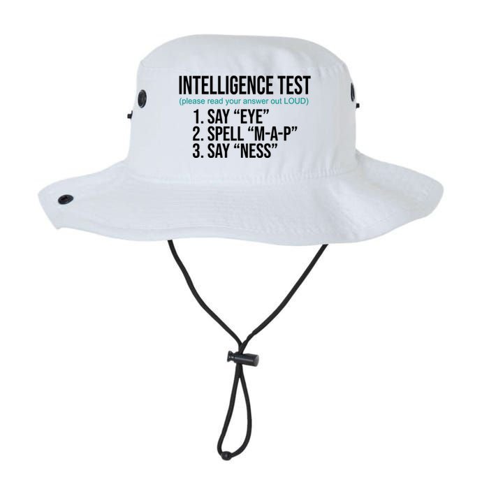 Intelligence Test Funny Message Legacy Cool Fit Booney Bucket Hat