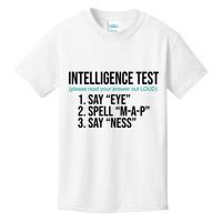 Intelligence Test Funny Message Kids T-Shirt