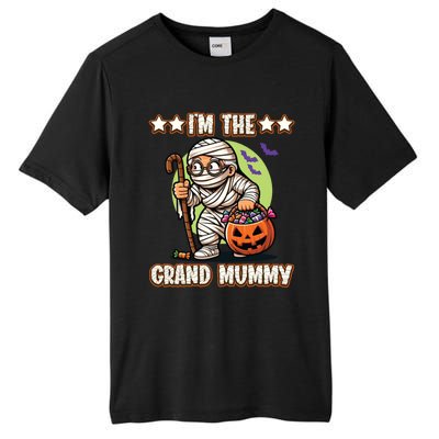 IM The Grand Mummy Halloween Mummy Grandma Great Gift Tall Fusion ChromaSoft Performance T-Shirt