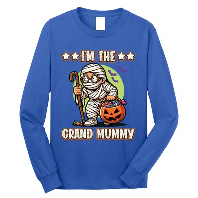 IM The Grand Mummy Halloween Mummy Grandma Great Gift Long Sleeve Shirt