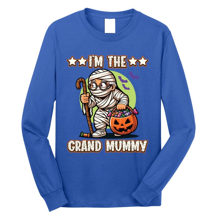 IM The Grand Mummy Halloween Mummy Grandma Great Gift Long Sleeve Shirt