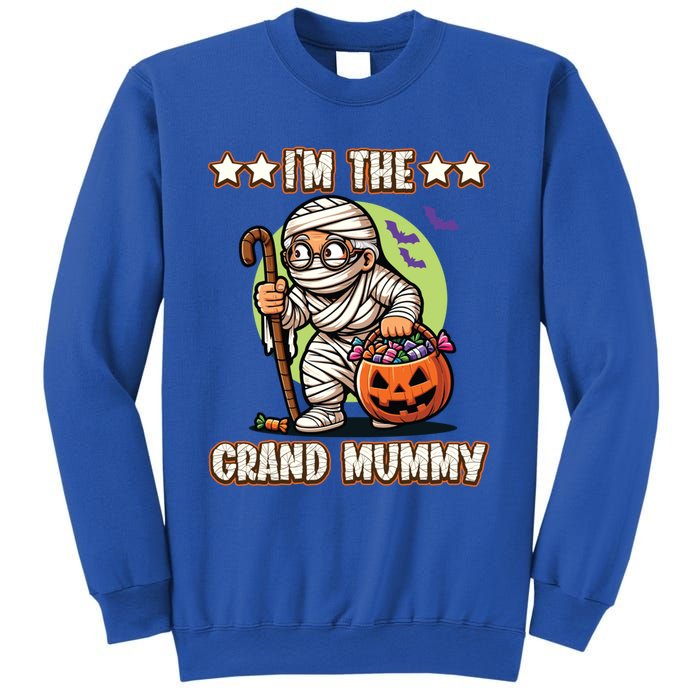 IM The Grand Mummy Halloween Mummy Grandma Great Gift Sweatshirt