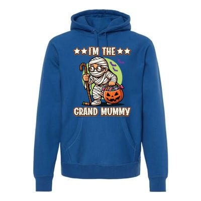 IM The Grand Mummy Halloween Mummy Grandma Great Gift Premium Hoodie