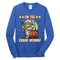 IM The Grand Mummy Halloween Mummy Grandma Great Gift Tall Long Sleeve T-Shirt