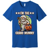 IM The Grand Mummy Halloween Mummy Grandma Great Gift Premium T-Shirt