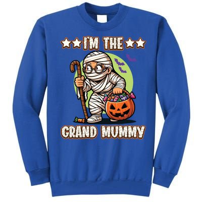 IM The Grand Mummy Halloween Mummy Grandma Great Gift Tall Sweatshirt