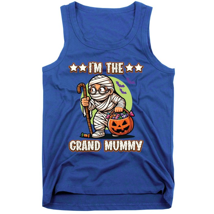 IM The Grand Mummy Halloween Mummy Grandma Great Gift Tank Top