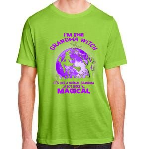 Im The Grandma Witch Like A Normal Grandma Halloween Costume Gift Adult ChromaSoft Performance T-Shirt