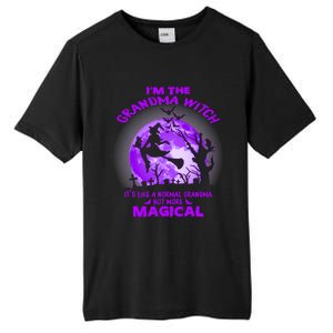 Im The Grandma Witch Like A Normal Grandma Halloween Costume Gift Tall Fusion ChromaSoft Performance T-Shirt