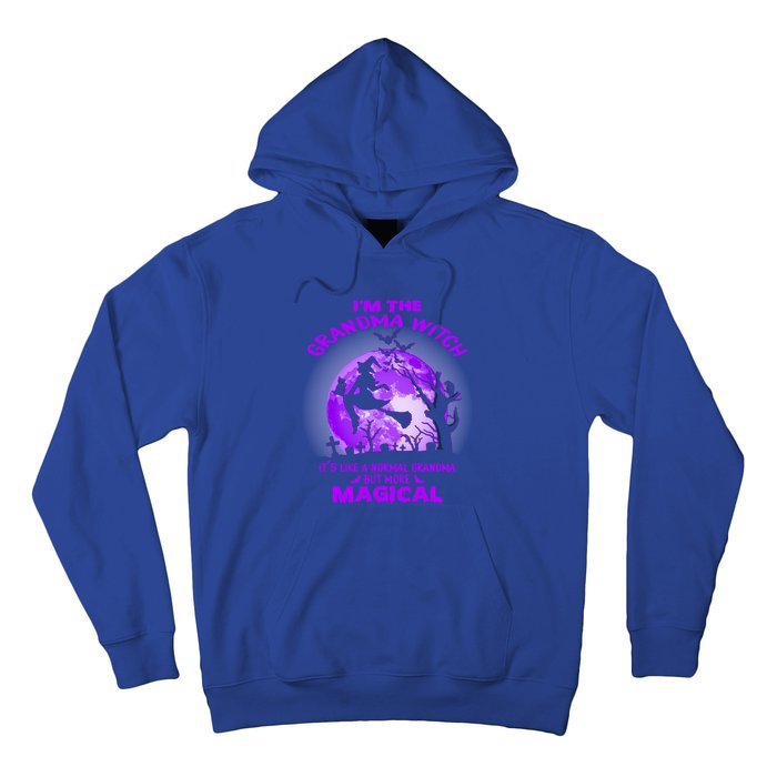 Im The Grandma Witch Like A Normal Grandma Halloween Costume Gift Hoodie