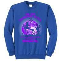 Im The Grandma Witch Like A Normal Grandma Halloween Costume Gift Tall Sweatshirt