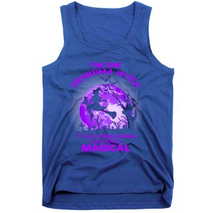 Im The Grandma Witch Like A Normal Grandma Halloween Costume Gift Tank Top