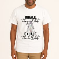 Inhale The Good Exhale The Bullshit Chakra Meditation Yoga Tall T-Shirt