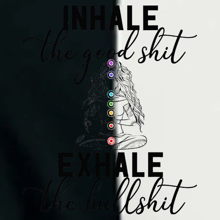 Inhale The Good Exhale The Bullshit Chakra Meditation Yoga Infant Baby Jersey Bodysuit