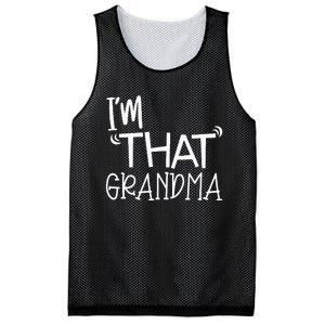 IM That Grandma Funny Best Aunt Mesh Reversible Basketball Jersey Tank