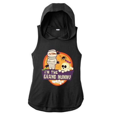 IM The Grand Mummy Mummy Spider Halloween Cool Gift Ladies PosiCharge Tri-Blend Wicking Draft Hoodie Tank