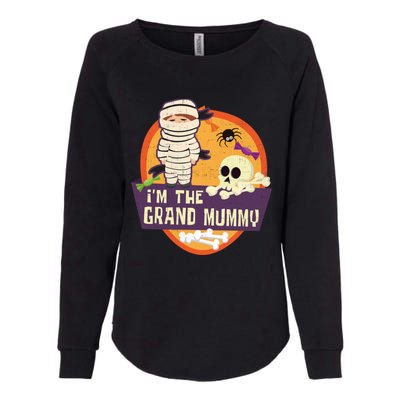 IM The Grand Mummy Mummy Spider Halloween Cool Gift Womens California Wash Sweatshirt