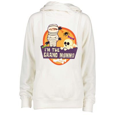 IM The Grand Mummy Mummy Spider Halloween Cool Gift Womens Funnel Neck Pullover Hood