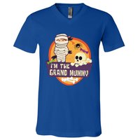 IM The Grand Mummy Mummy Spider Halloween Cool Gift V-Neck T-Shirt