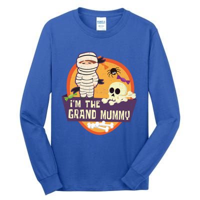 IM The Grand Mummy Mummy Spider Halloween Cool Gift Tall Long Sleeve T-Shirt