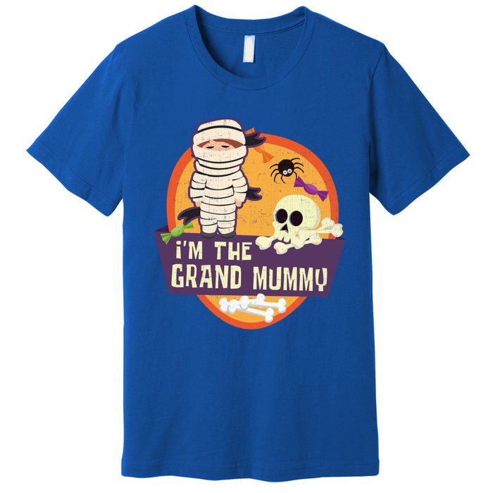 IM The Grand Mummy Mummy Spider Halloween Cool Gift Premium T-Shirt