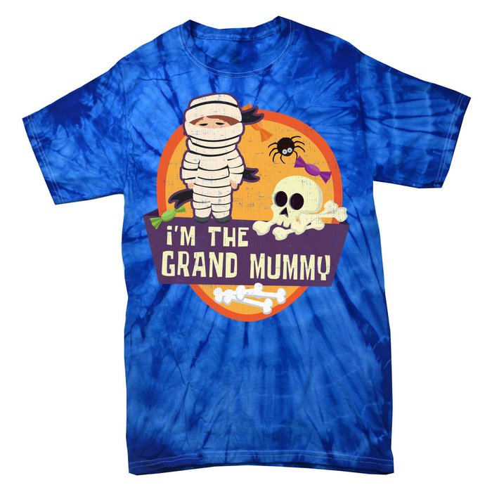 IM The Grand Mummy Mummy Spider Halloween Cool Gift Tie-Dye T-Shirt