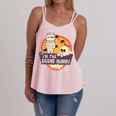 IM The Grand Mummy Mummy Spider Halloween Cool Gift Women's Strappy Tank