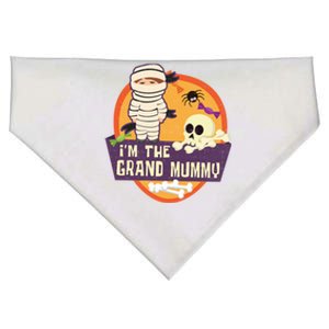 IM The Grand Mummy Mummy Spider Halloween Cool Gift USA-Made Doggie Bandana