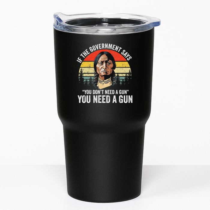 If The Government Says You Don't Need A Gun, Funny Quotes Tumbler