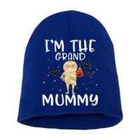 Im The Grand Mummy Halloween Funny Grandma Short Acrylic Beanie