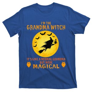 Im The Grandma Witch Halloween Magical Broom T-Shirt