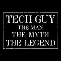 It Tech Guy For Gift The Man Myth Technology Legend Wool Snapback Cap