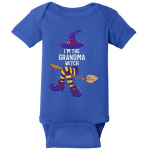 Im The Grandma Witch Halloween Matching Group Costume Gift Baby Bodysuit