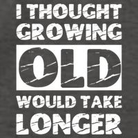 I Thought Growing Old Would Take Longer Vector Backpack