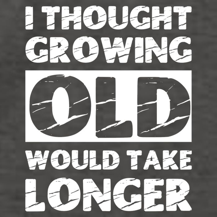 I Thought Growing Old Would Take Longer Vector Backpack