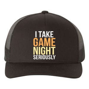 I Take Game Night Seriously Board Game Yupoong Adult 5-Panel Trucker Hat