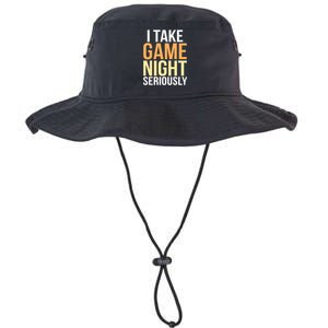 I Take Game Night Seriously Board Game Legacy Cool Fit Booney Bucket Hat