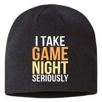 I Take Game Night Seriously Board Game Sustainable Beanie