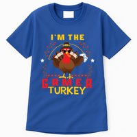 Im The Gamer Turkey Meaningful Gift Funny Thanksgiving Day Gift Tall T-Shirt