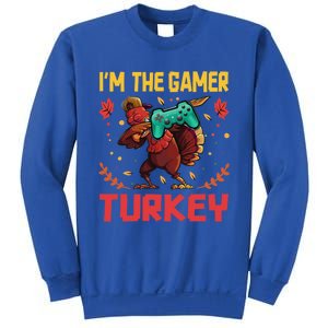 Im The Gamer Turkey Video Gaming Happy Funny Thanksgiving Gift Sweatshirt